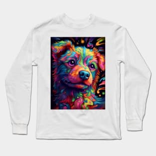 Cute little beautiful puppy. Long Sleeve T-Shirt